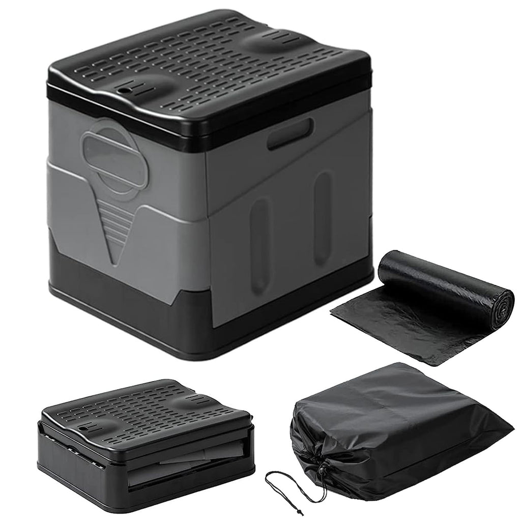 Baño portátil plegable con bolsa y tapa