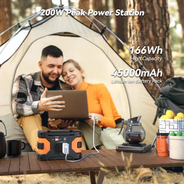 Estación de Energía Solar 200W para Van y Camping