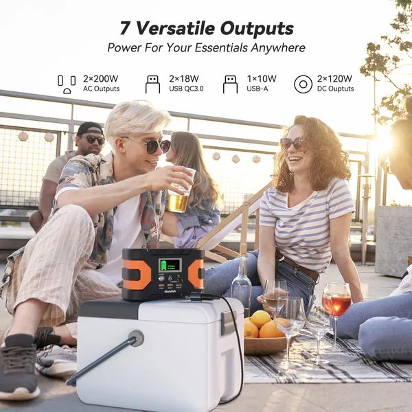 Estación de Energía Solar 200W para Van y Camping