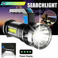 Linterna LED Recargable USB para Camping