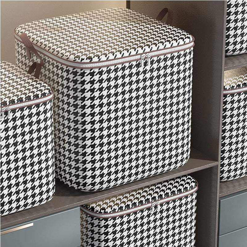 Set de 3 bolsas de almacenamiento plegables – 100L, estampado, a prueba de humedad
