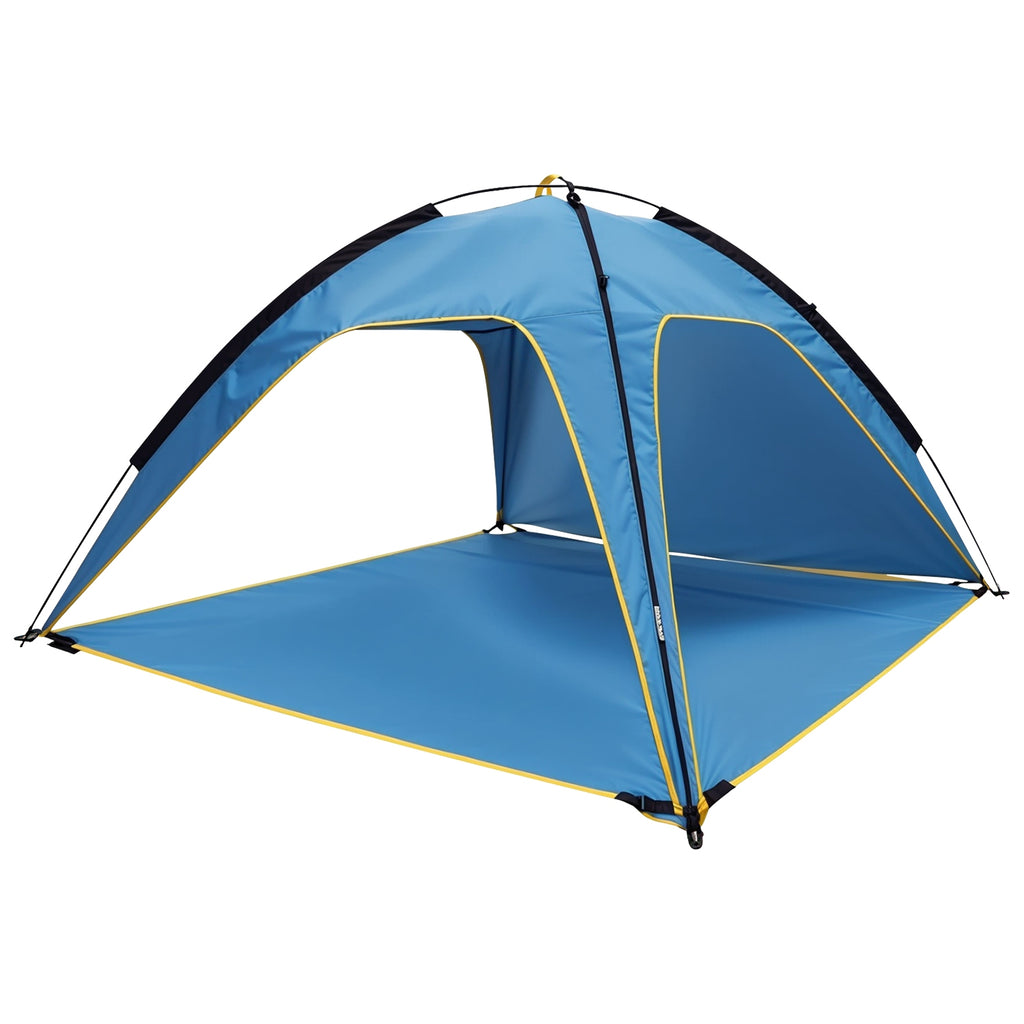 Toldo tipo carpa para playa o camping – 4-6 personas, protección UPF50, impermeable, fácil montaje