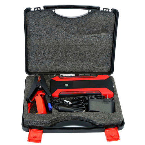 Arrancador portátil 800A / 28000mAh – para motores gasolina 6.0L o diésel 3.0L, pantalla LCD
