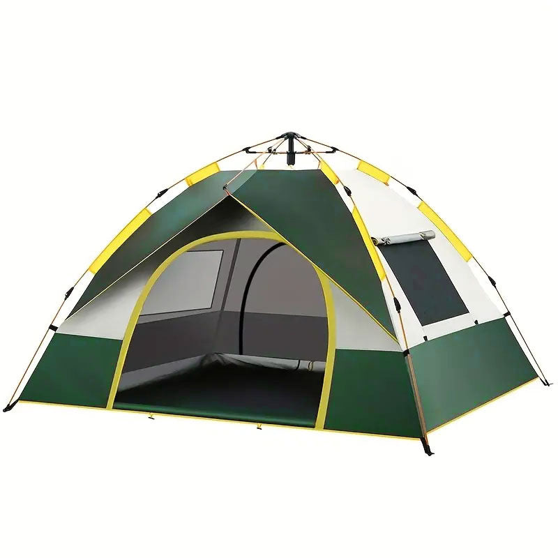 Carpa para camping 3-4 personas – Apertura automática y rápida, fácil de transportar
