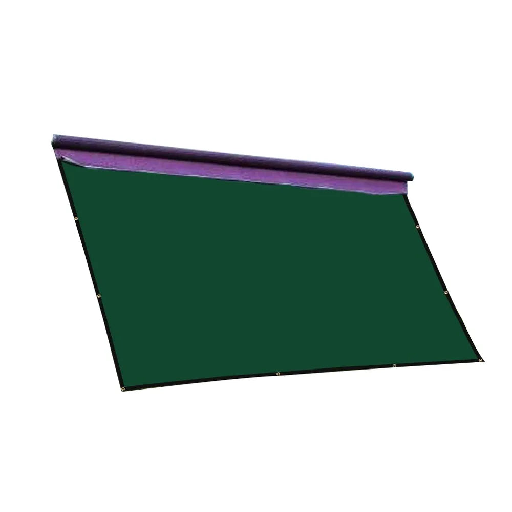 Toldo exterior 10x16 pies (3 x 4.9 metros) – Verde oscuro, protección UV, fácil de instalar
